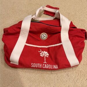 Spartina 449 red duffle bag
